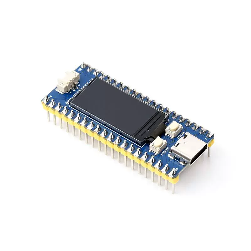 라즈베리 파이 RP2350 마이크로컨트롤러 개발보드 (0.96인치 LCD 디스플레이)-Pi Pico 호환 [ZTW40-316]