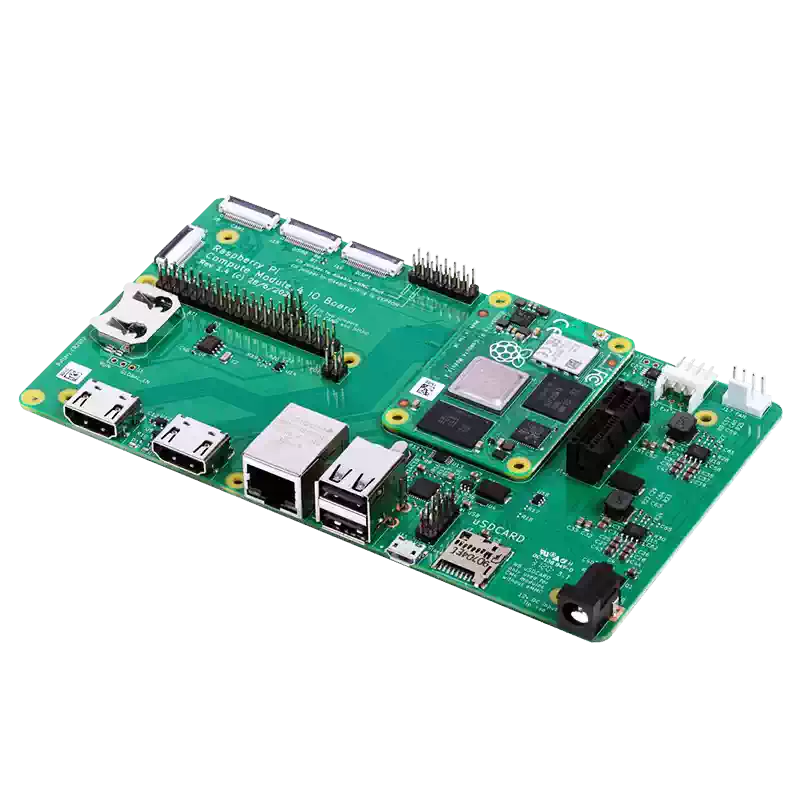 라즈베리 파이 컴퓨트 모듈 CM4 코어 보드 기판 - IO 확장 Compute Module 4 IO Board [ZTW40-339]