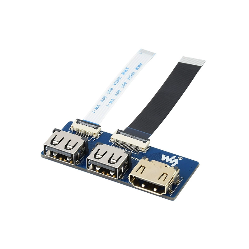 CM4 컴퓨트 모듈 전용 베이스 보드-USB-HDMI 인터페이스 확장판 USB HDMI Adapter [ZTW40-341]