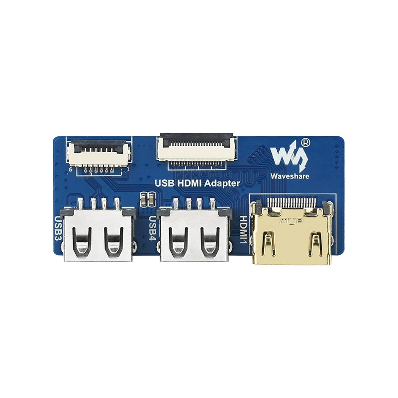 CM4 컴퓨트 모듈 전용 베이스 보드-USB-HDMI 인터페이스 확장판 USB HDMI Adapter [ZTW40-341]