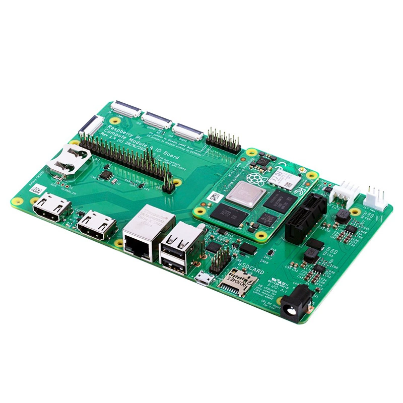 라즈베리 파이 컴퓨트 모듈 CM4 코어 보드 기판 - IO 확장 Compute Module 4 IO Board [ZTW40-339]