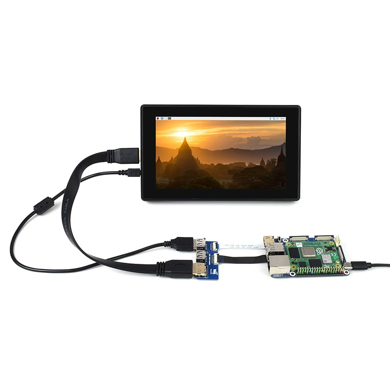 CM4 컴퓨트 모듈 전용 베이스 보드-USB-HDMI 인터페이스 확장판 USB HDMI Adapter [ZTW40-341]