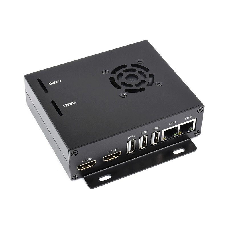 CM4 WiFi6 듀얼 네트워크 확장 보드 - 컴퓨트 모듈 코어 보드 온보드 M.2 E KEY 인터페이스 CM4-DUAL-ETH-WIFI6-BASE [ZTW40-337]