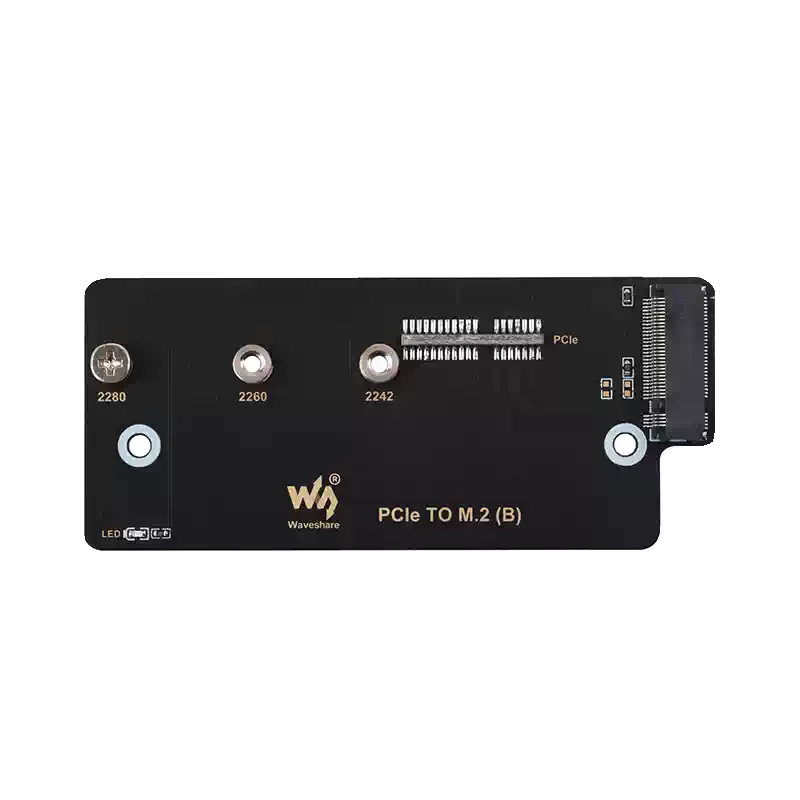 CM4 PCIe to M.2 확장 보드-SSD 솔리드 스테이트 드라이브 카드 (NVMe 프로토콜 고속 읽기-쓰기 지원) PCIe TO M.2 (B) [ZTW40-343]