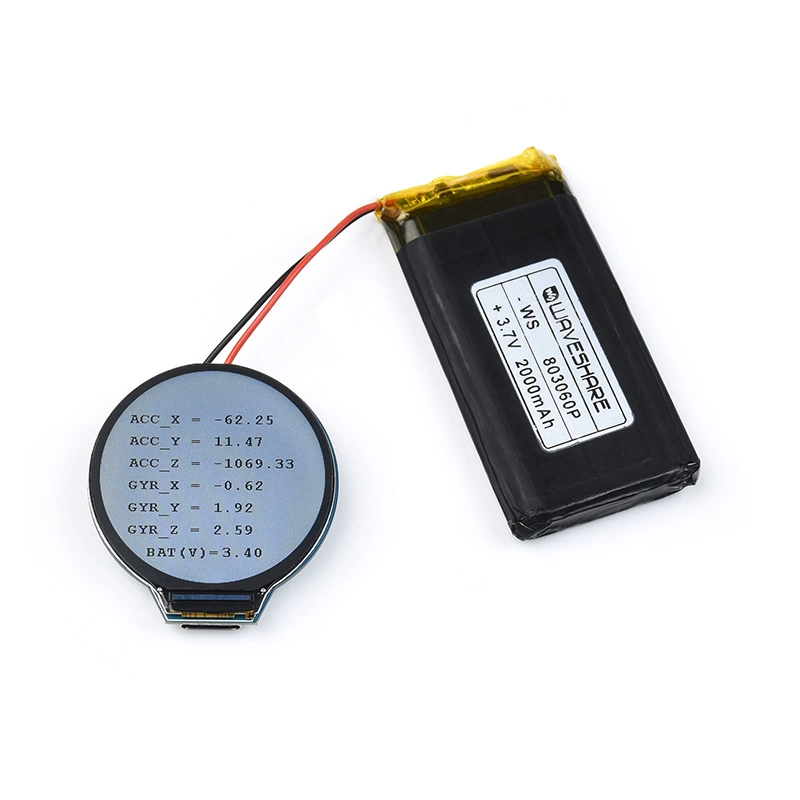 RP2350 1.28인치 LCD 개발보드 (원형 스크린 IPS Type-C 인터페이스 케이스 포함) [ZTI45-291]