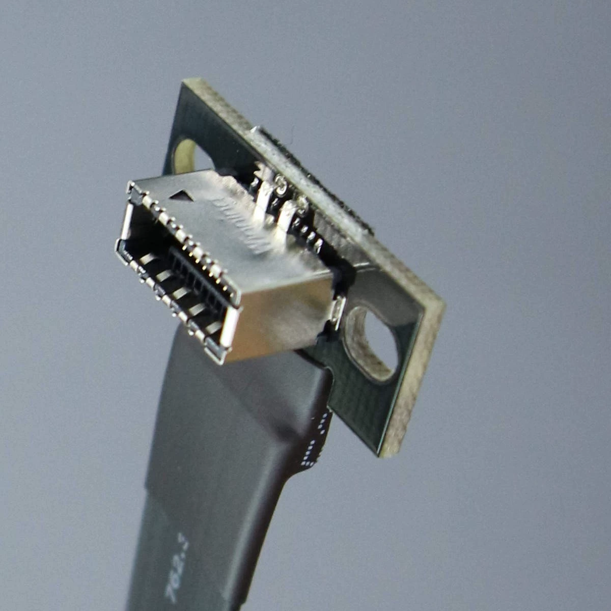 USB 3.2 연장 케이블 (나사 구멍 장착형) Type-E(공) to Type-E(암) - 메인보드 전후면 케이스용 F9T-F6A 20P 0.2m [ZBN001-060]
