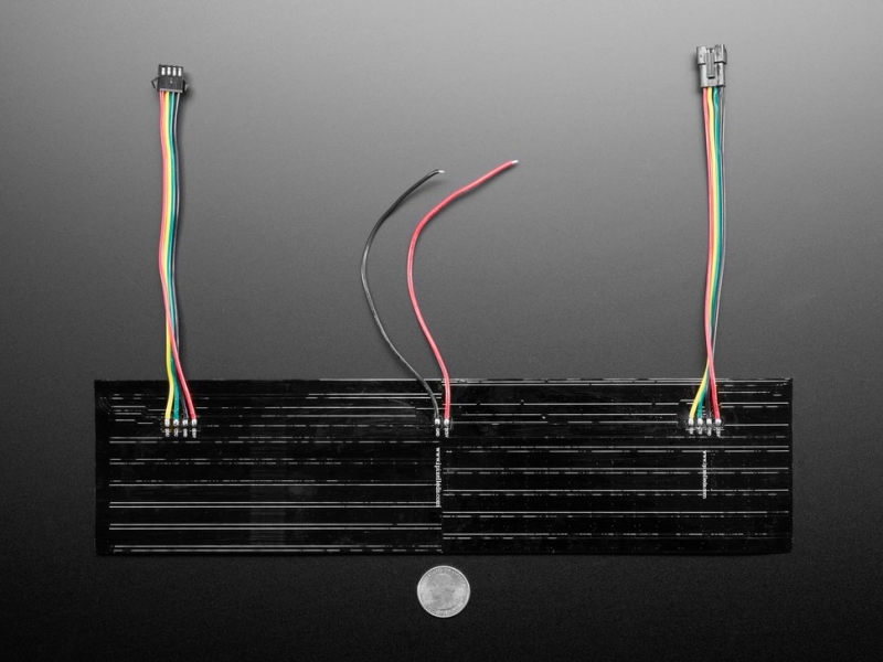 Flexible Adafruit DotStar Matrix 8x32 - 256 RGB LED Pixels