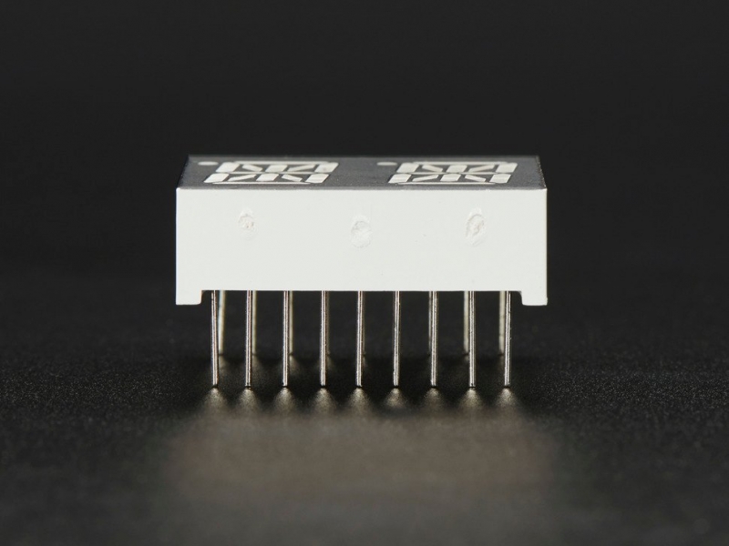 Dual Alphanumeric Display - Red 0.54