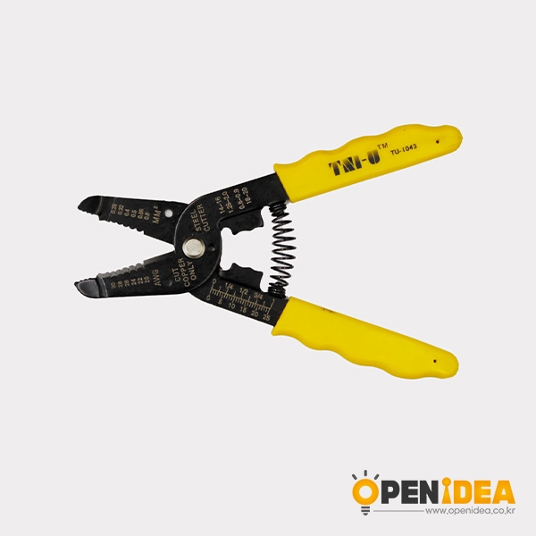 케이블 와이어 스트리퍼 전선 피복제거 절단 수동 스트리퍼 20-30AWG TU-1043 [OPEN-GF023-033]
