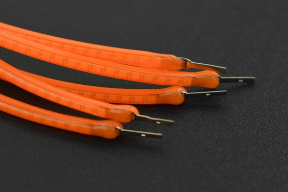 3V 260mm Flexible LED Filament Chip (Pink)