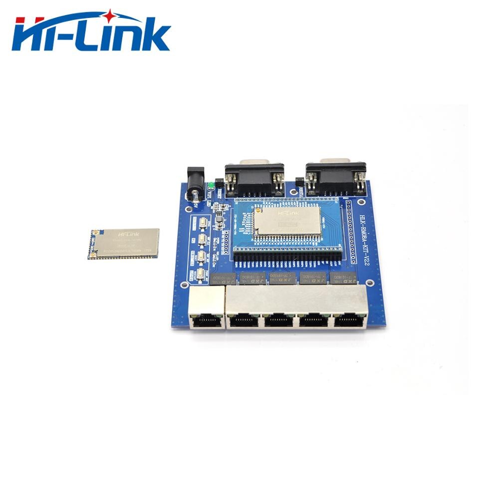 무선 와이파이 라우터 모듈 테스트 보드 HLK-7628N Openwrt 리눅스 지원 128MB RAM 32MB 플래시 MT7628N [HI-Link-04]