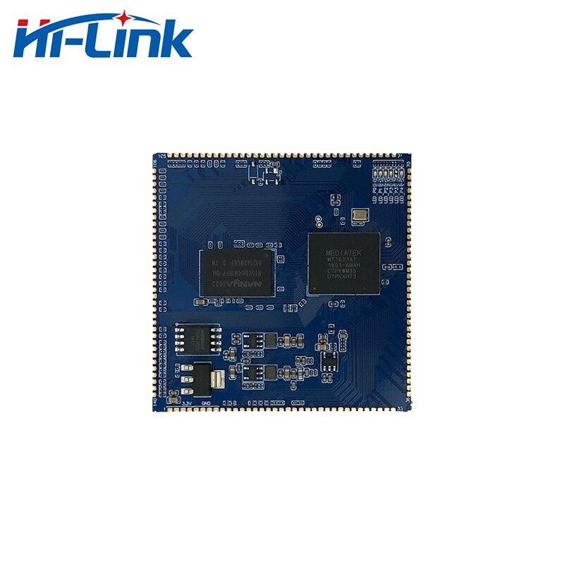 하이링크 HLK-7621 스타트킷 와이파이 모듈 GbE 기가비트 이더넷 라우터 모듈 PCIE 포트 MT7621A 칩셋 OpenWrt 7612E [HI-Link-16]