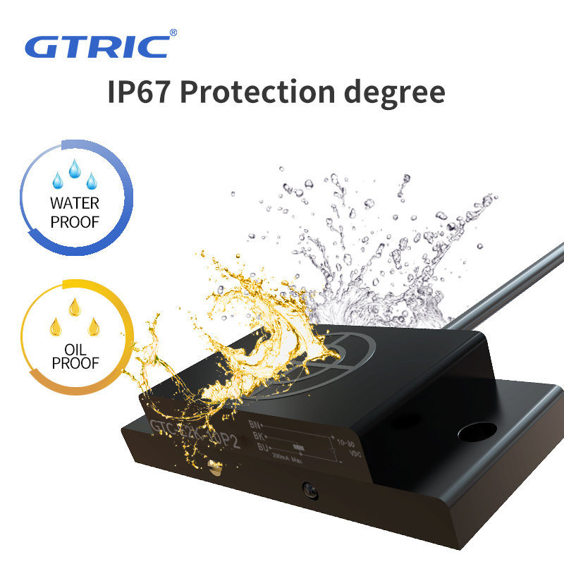 square E2K 시리즈 용량 성 스위치 IP67 거리 조절 가능한 NPN PNP NO NC 용량 성 근접 센서 [GTRIC-42]