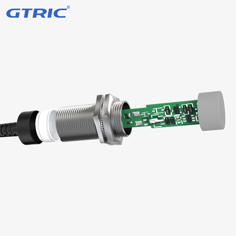 장거리 M30 FR30 시리즈 근접 스위치 12V DC 2 와이어 비 플러시 NPN PNP NO NC 금속 유도 근접 센서 [GTRIC-46]