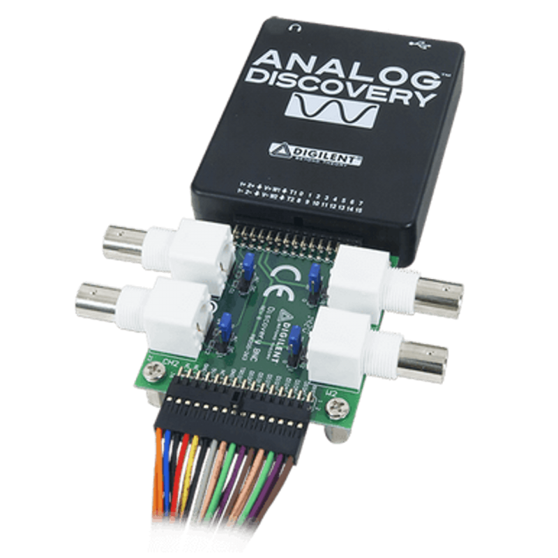 Analog Discovery 2용 BNC 어댑터 보드 [DGLT-410-263]