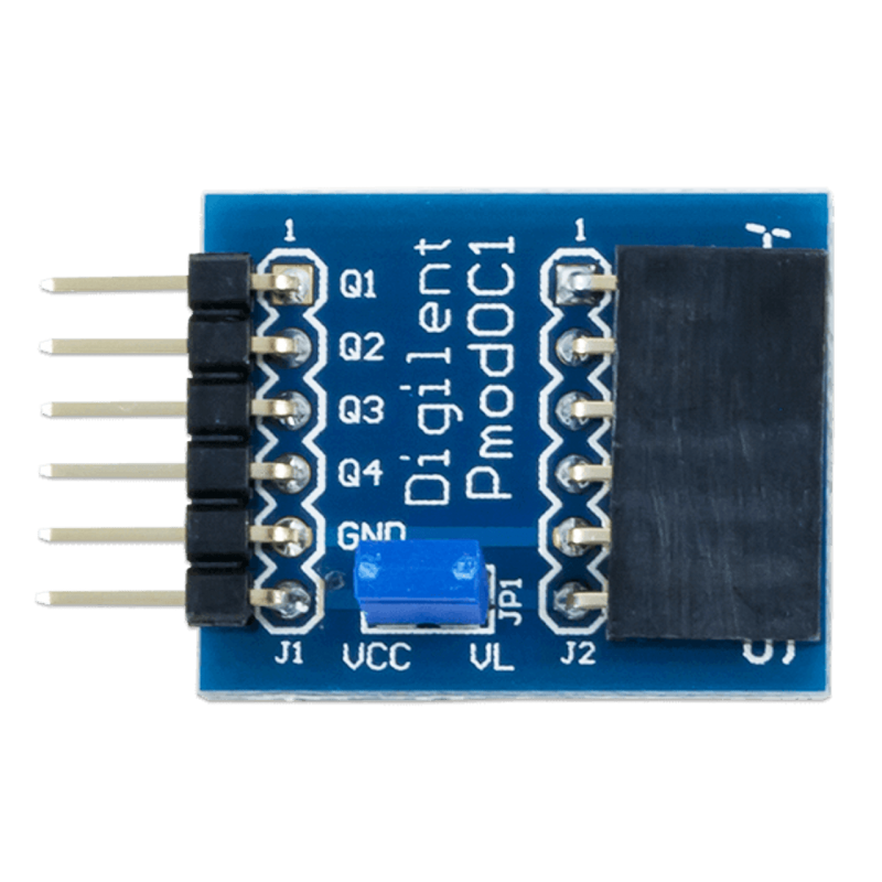 Pmod OC1 - MMBT3904 오픈 컬렉터 출력 모듈 [DGLT-410-062]