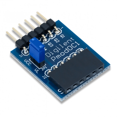 Pmod OC1 - MMBT3904 오픈 컬렉터 출력 모듈 [DGLT-410-062]