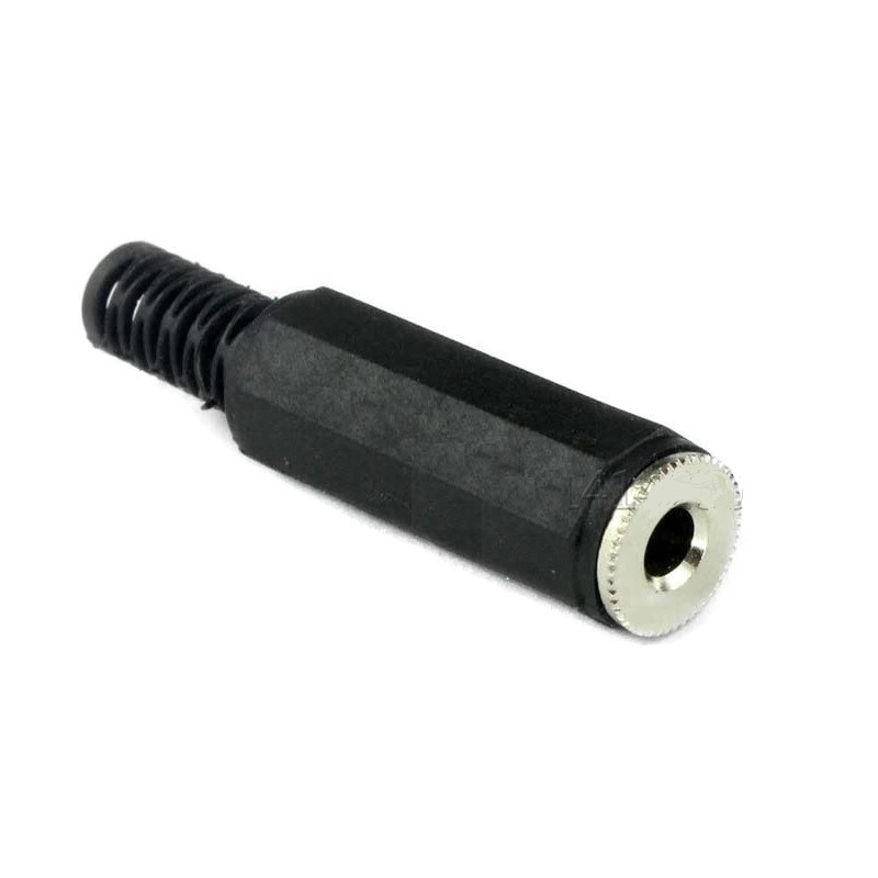 3.5mm 스테레오 헤드폰 플러그 연결용 잭 (3.5mm Stereo Headphone Plug Connection Jack)