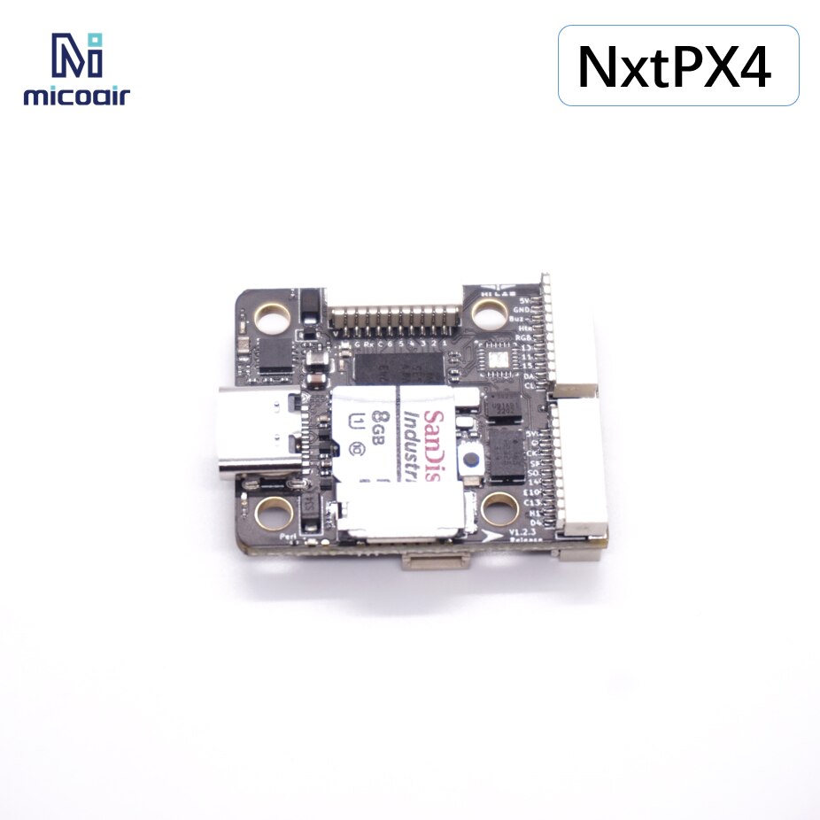 NxtPX4 비행 컨트롤러 소형 H743 및 BMI088 지지대 Ardupilot PX4 [MicoAir-01]