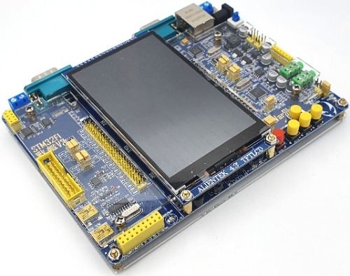 Cortex-M3 STM32F103ZET6 MAME 개발보드 + 4.3인치 정전식 터치 LCD