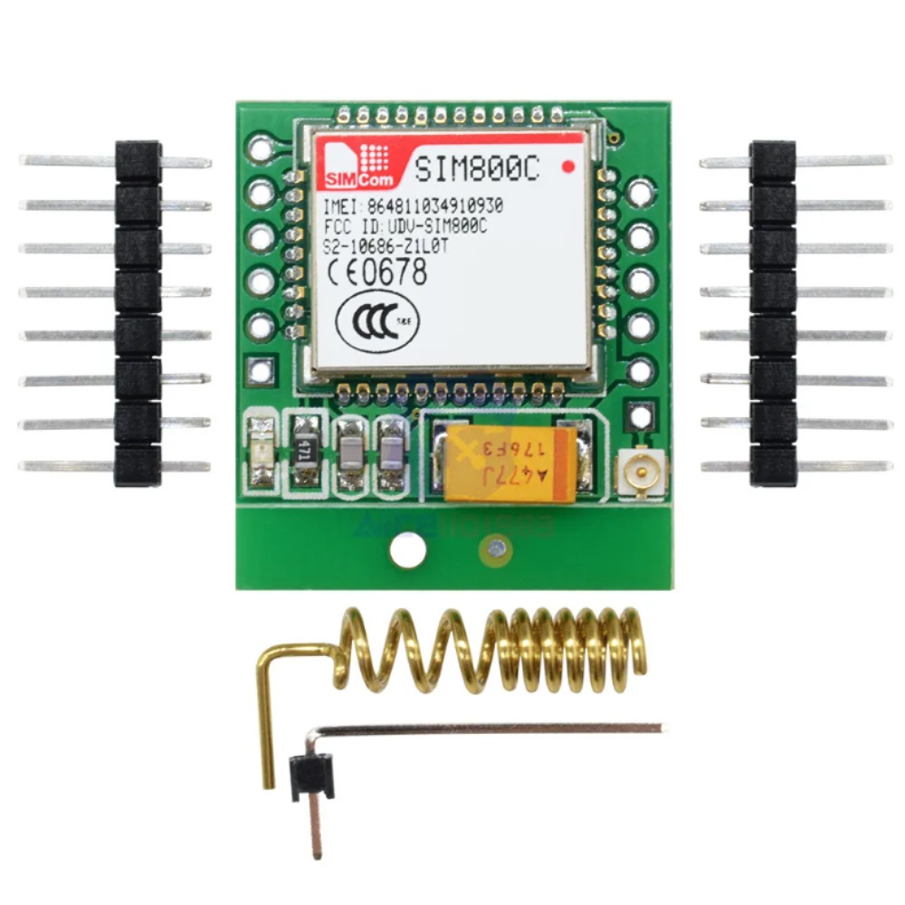SIM800C GSM GPRS 확장 모듈 2.4G IPX PCB 안테나 STM32 마이크로 컨트롤러 51 SIM800L SIM900A 교체 [OPEN-ZTY11-32]
