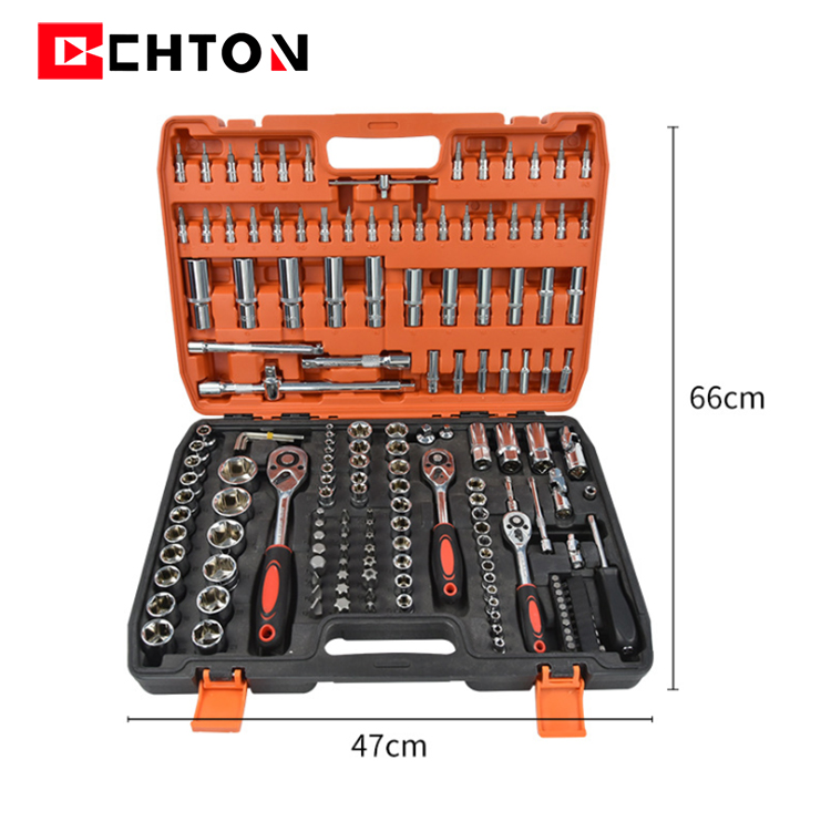172 IN 1 캐비닛 도구 손 소켓 렌치 케이스 키트 하드웨어 자동 수리 자동차 도구 세트 [CHTON-23]