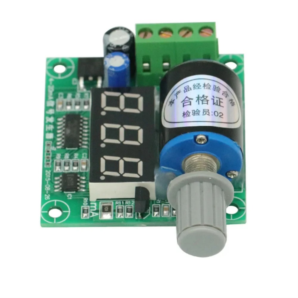조정 가능한 디지털 신호 발생기 모듈 보드 4-20mA DC 12V 24V 3 자리 LED 디스플레이 [OPEN-ZTF112-162]
