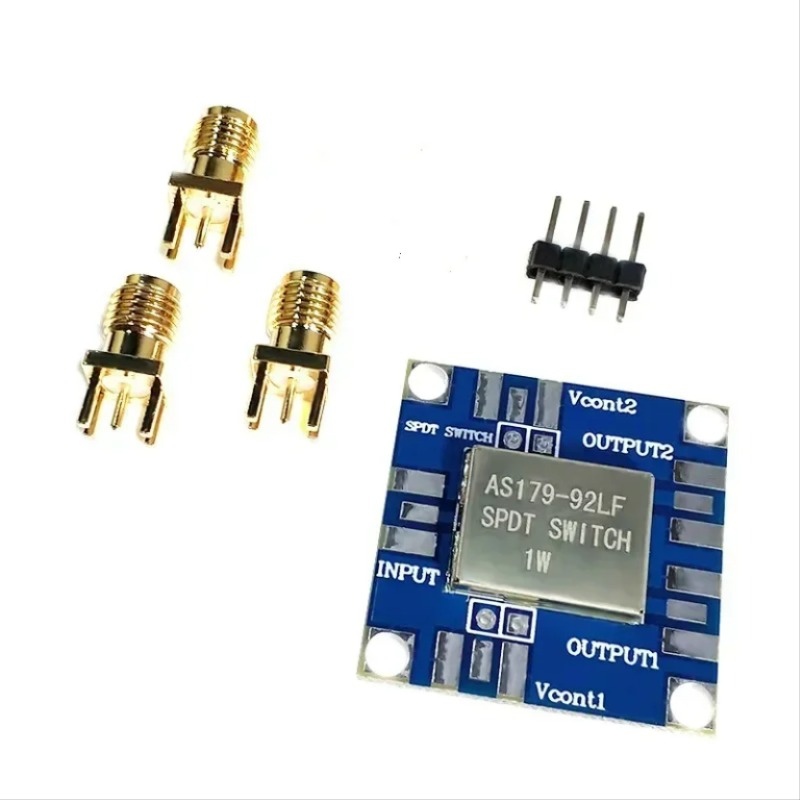 AS179-92LF RF SPDT 스위치 모듈 앰프 햄 라디오 AS179 RF 스위치 1W 주파수 (300kHz-3GHz) [OPEN-ZTF112-163]