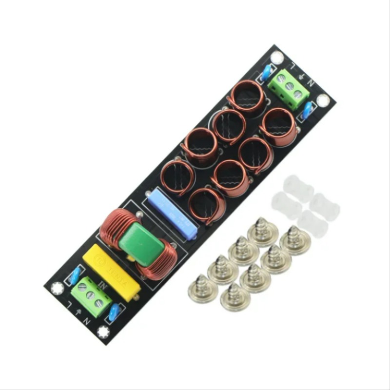 고주파 전원 필터 전원 공급 장치 스피커 앰프용 조립 보드 4400W EMI 20A [OPEN-ZTA177-135]