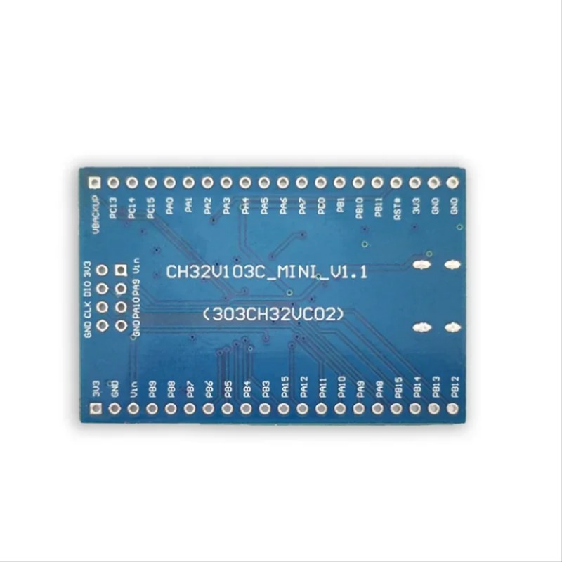 RISC-V 소형 시스템 개발 평가 코어 학습 보드 모듈 3A 프로세서 I2C IIC USART 인터페이스 CH32V103C8T6 [OPEN-ZTC65-11]